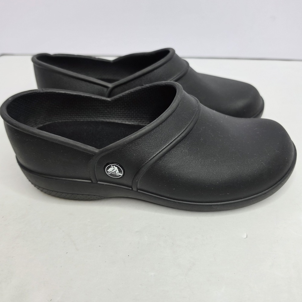 Crocs Slip On Shoes Women's Black Size 7